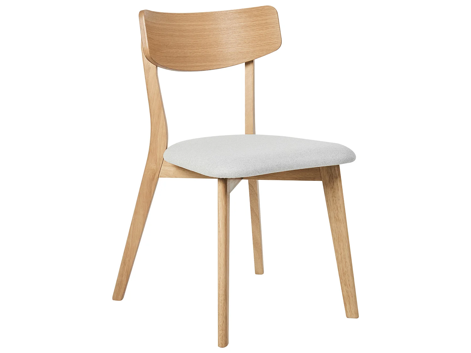 Esszimmerstuhl 2er Set HOPE Holz Hellgrau