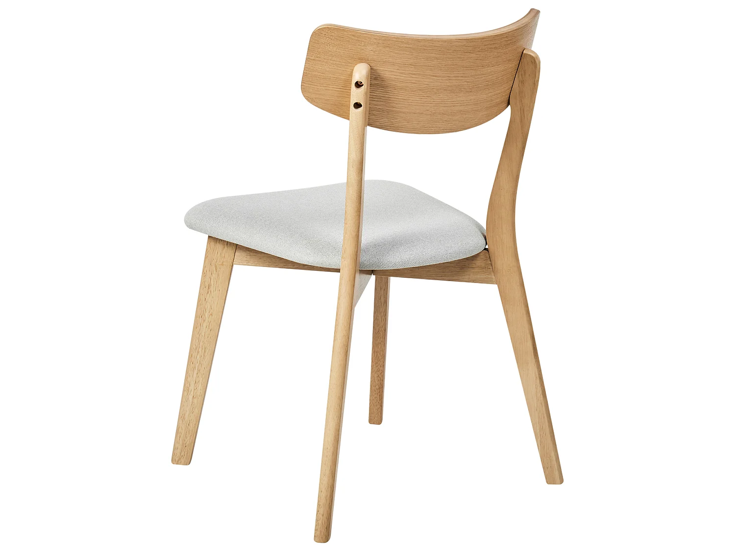 Esszimmerstuhl 2er Set HOPE Holz Hellgrau