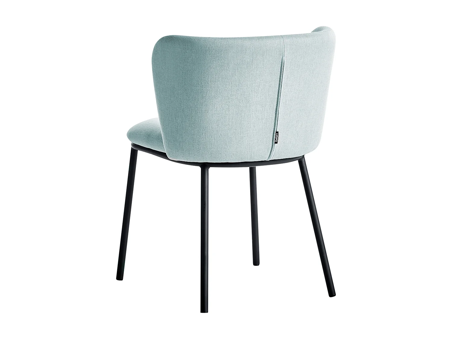 Lot de 2 chaises de salle à manger MINA Bleu clair