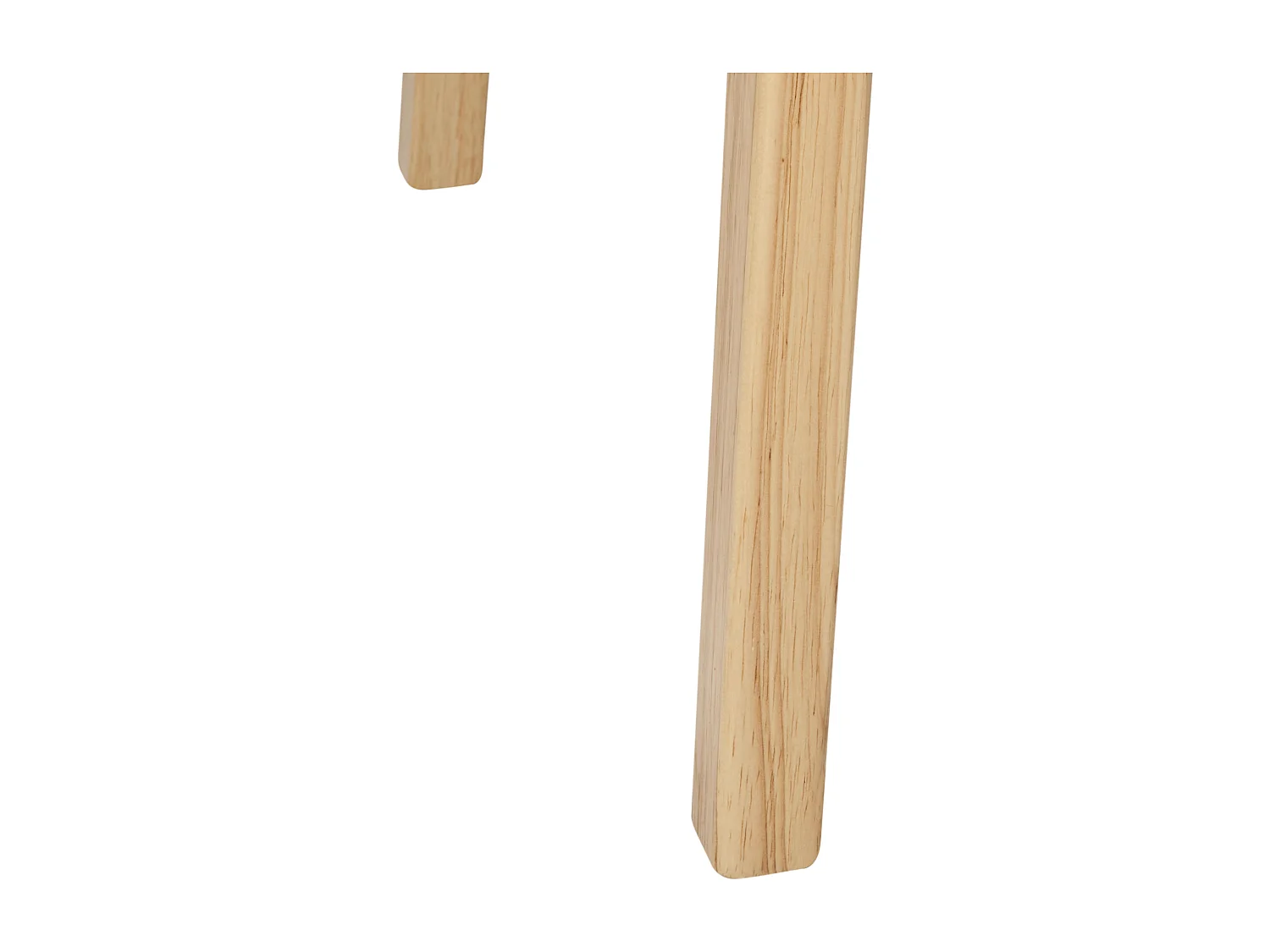 Lot de 2 chaises de salle à manger SMILEY Bois Gris clair