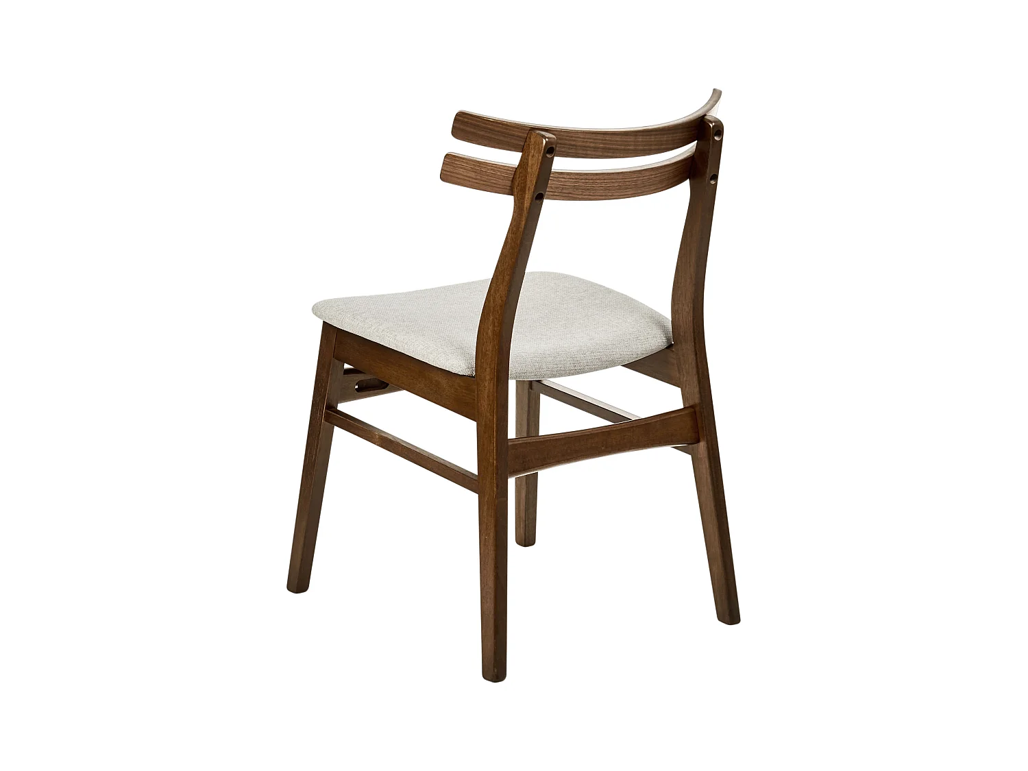 Zestaw 2 krzeseł do jadalni CYNTHIANA Drewno Jasnobeżowy