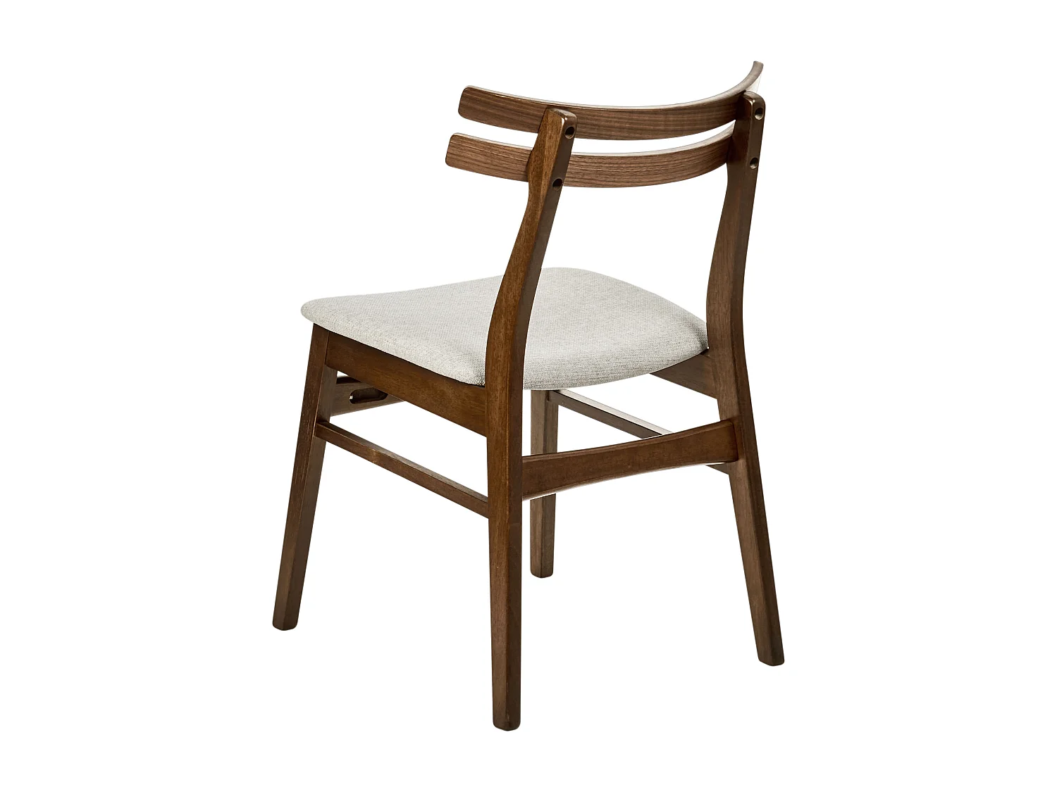 Lot de 2 chaises de salle à manger CYNTHIANA Bois Beige clair
