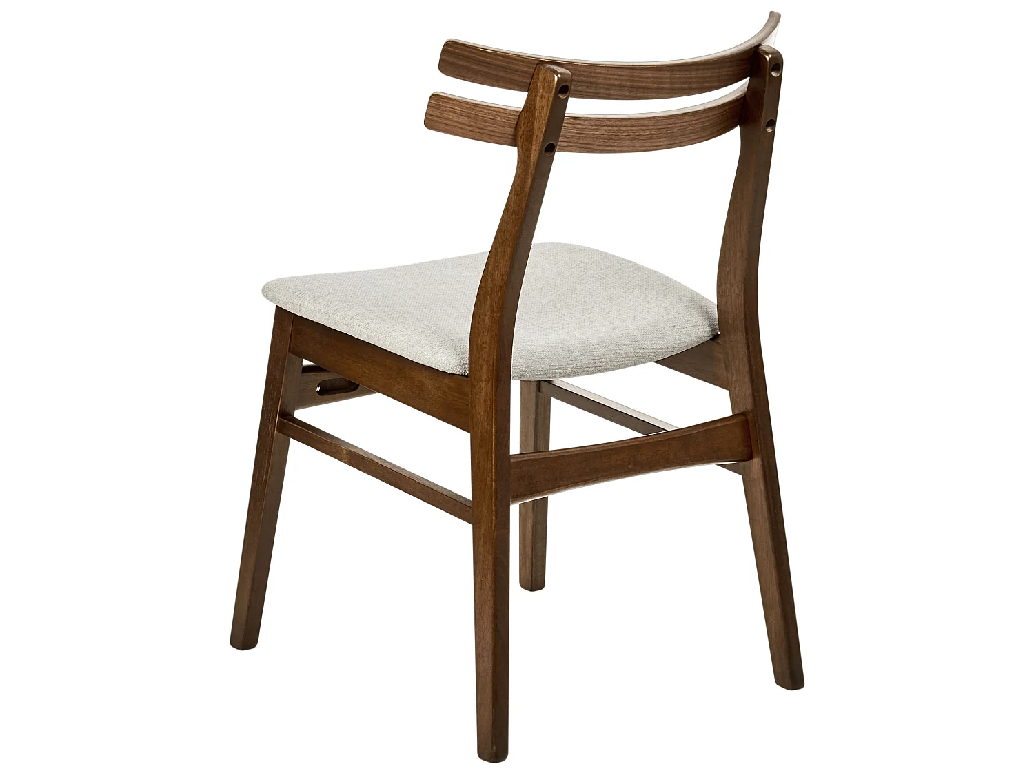 Lot de 2 chaises de salle à manger CYNTHIANA Bois Beige clair