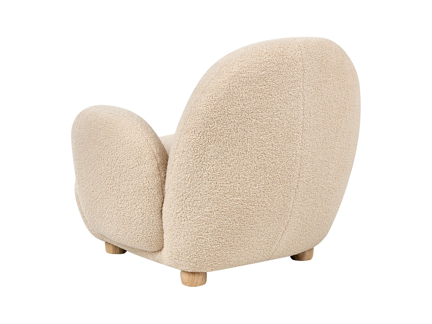 Kindersessel Bouclé beige HEM