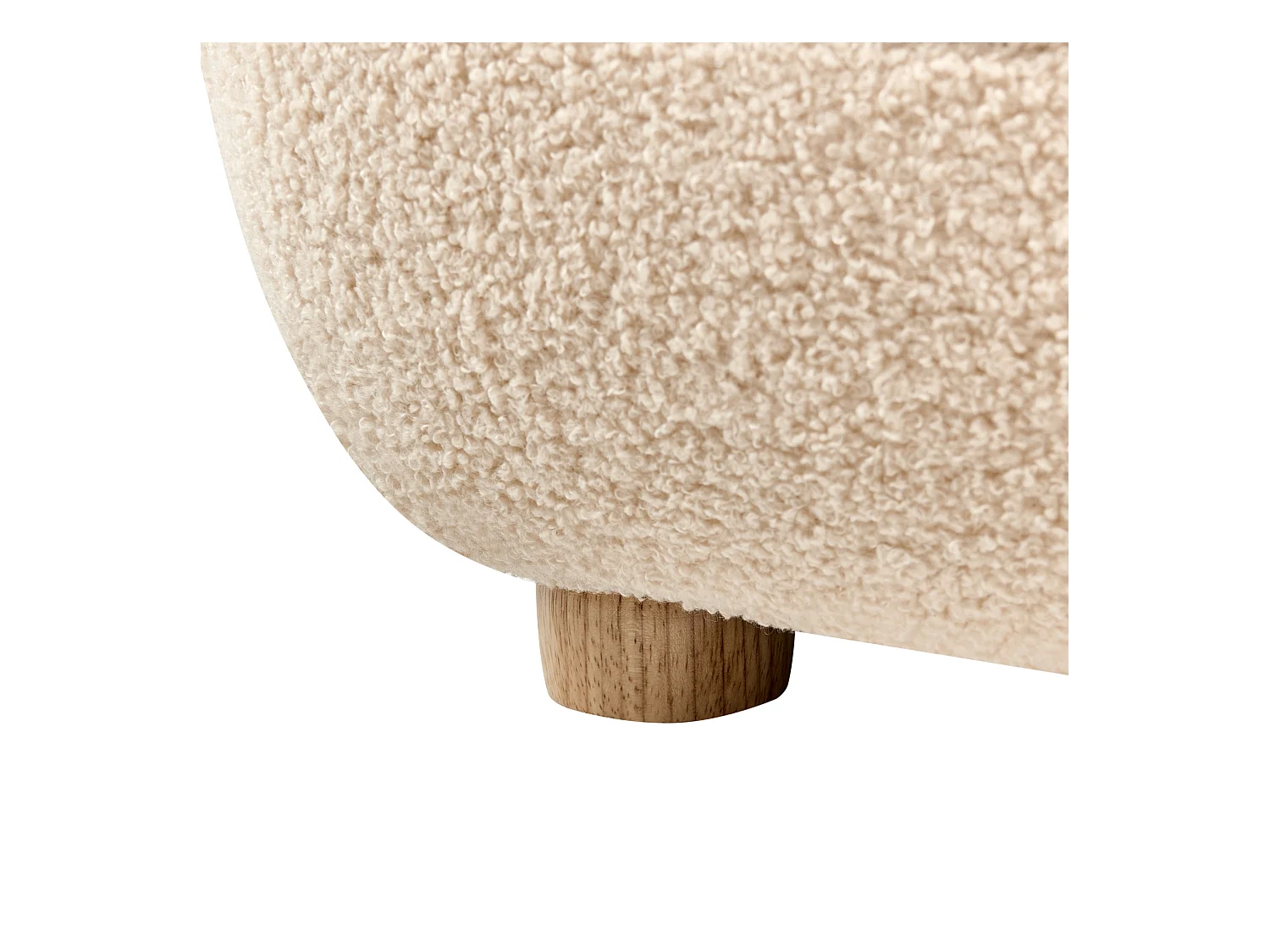 Kindersessel Bouclé beige HEM