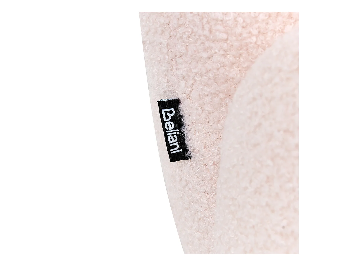 Kindersessel Bouclé pastellrosa HEM