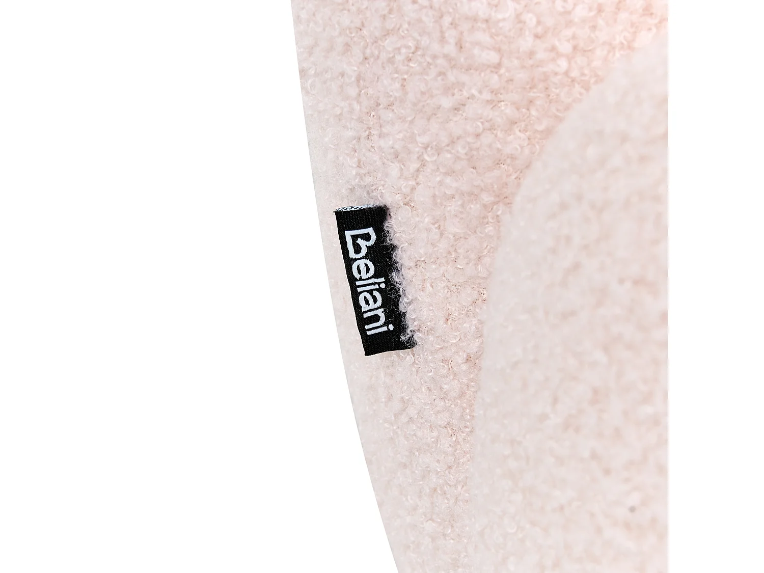 Seggiolino per bambini bouclé rosa pastello HEM