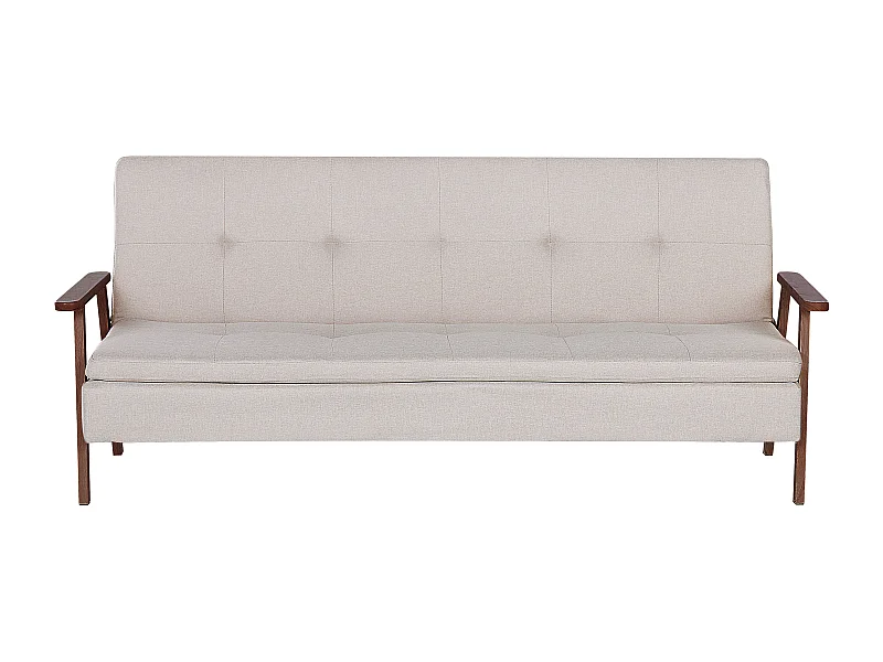 Schlafsofa TJORN Stoff Beige 3-Sitzer