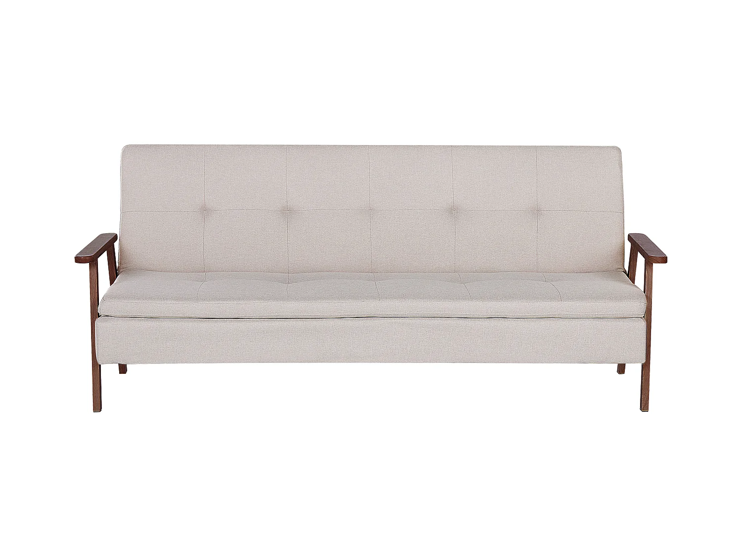 Schlafsofa TJORN Stoff Beige 3-Sitzer