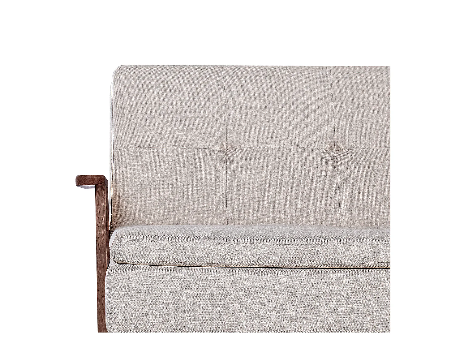 Schlafsofa TJORN Stoff Beige 3-Sitzer