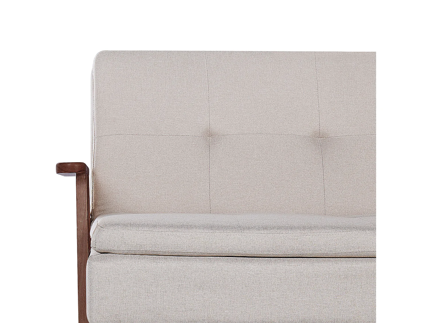 Schlafsofa TJORN Stoff Beige 3-Sitzer