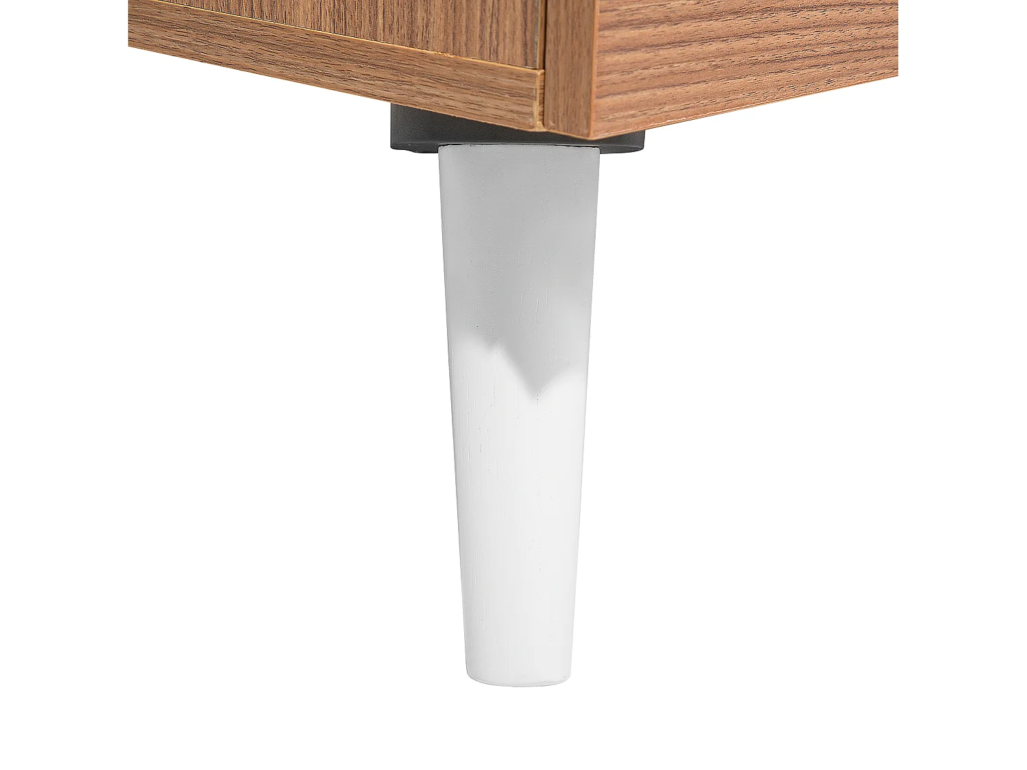 Mesa de centro ALLOA Marrón claro/Blanco con almacenaje