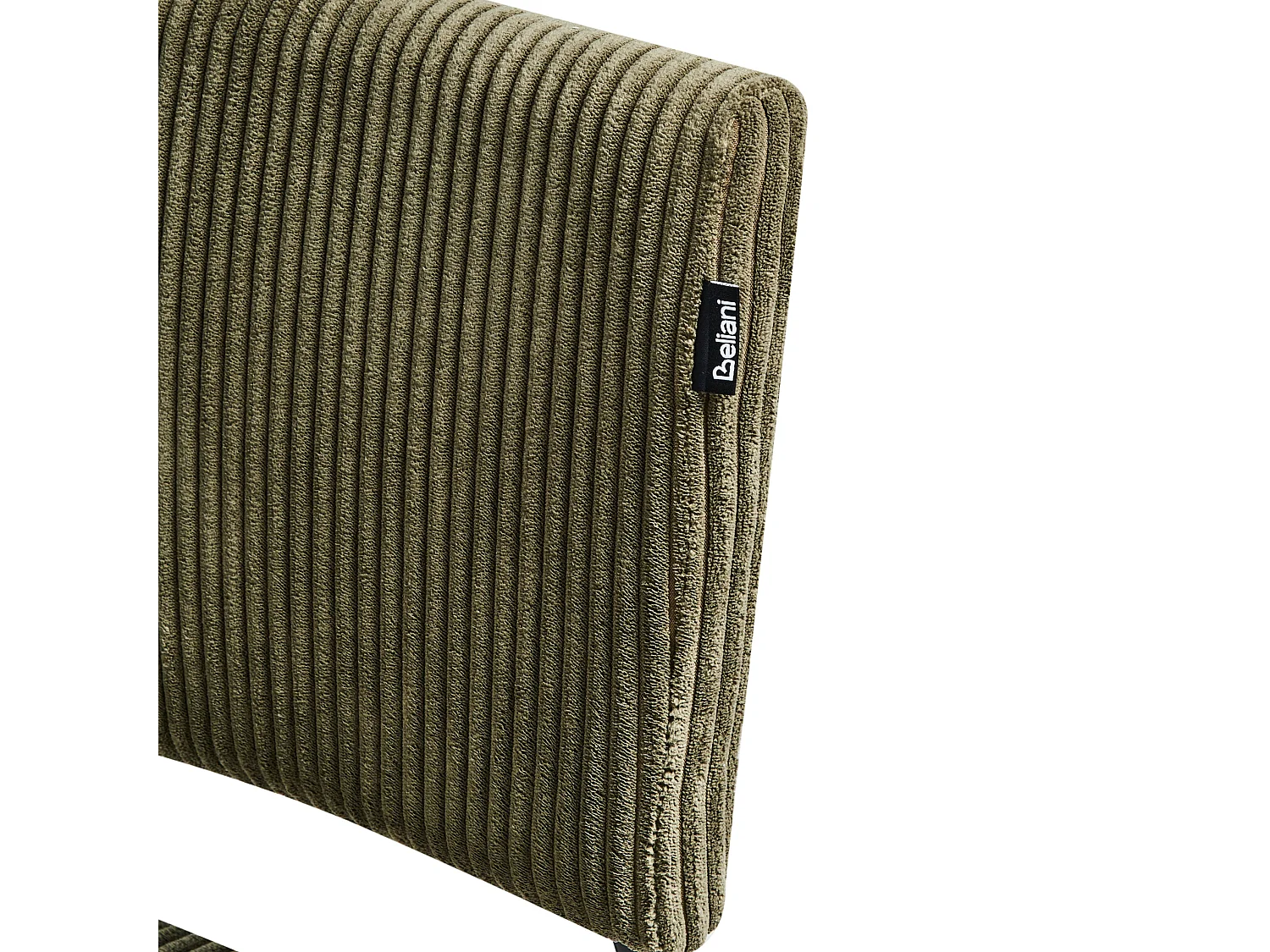 Zestaw 2 krzeseł do jadalni STURGIS Sztruks Oliwkowy