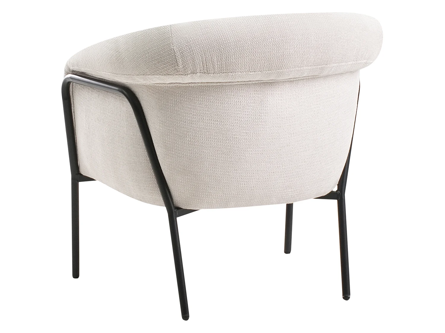 Armchair KROSSEN Fabric Light Beige