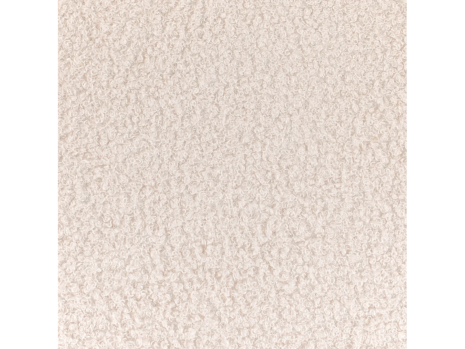 Poltrona per bambini bouclé beige chiaro HALBY