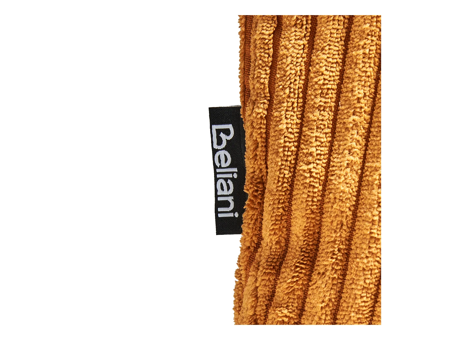 Lot de 2 chaises de salle à manger MILES Velours côtelé Orange