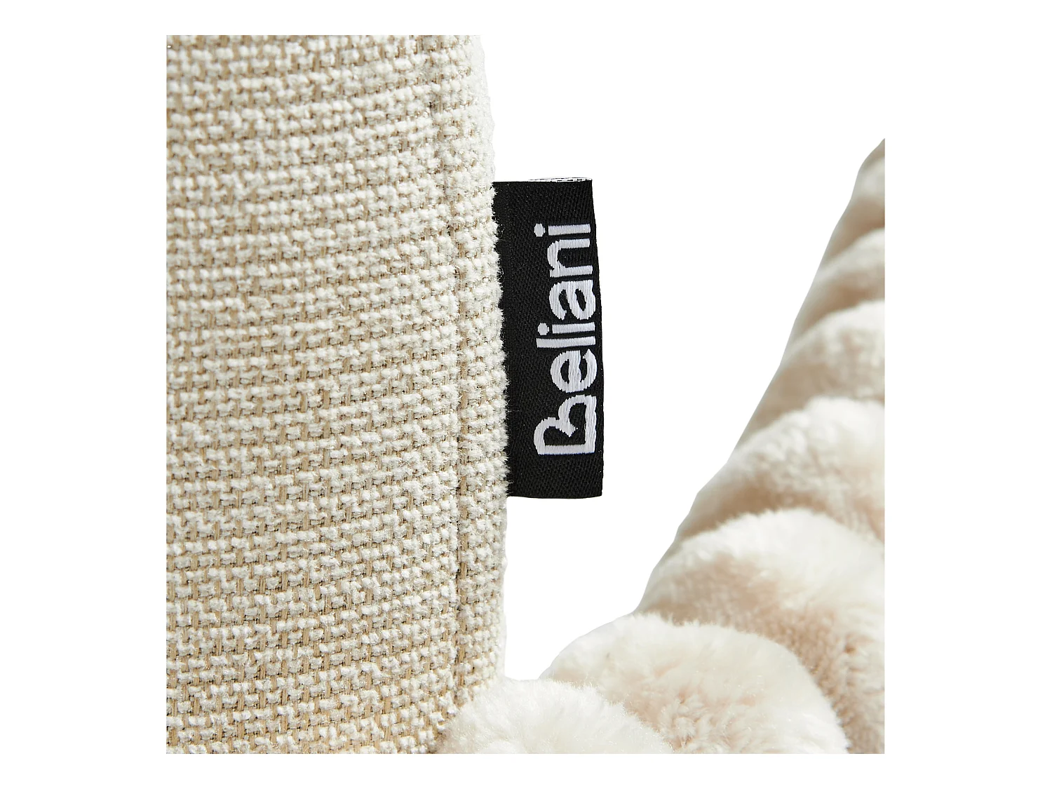 Zestaw 2 krzeseł do jadalni AMITY Jasnobeżowy