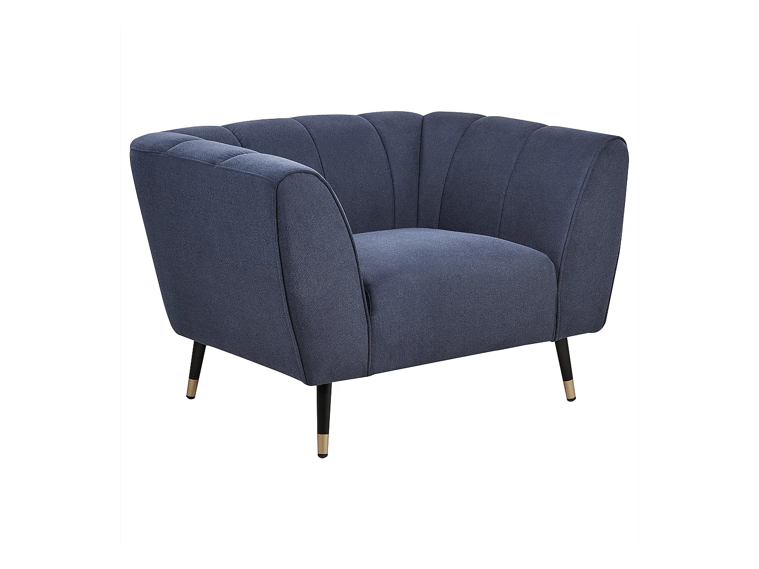Fauteuil ORSTA Tissu Bleu foncé