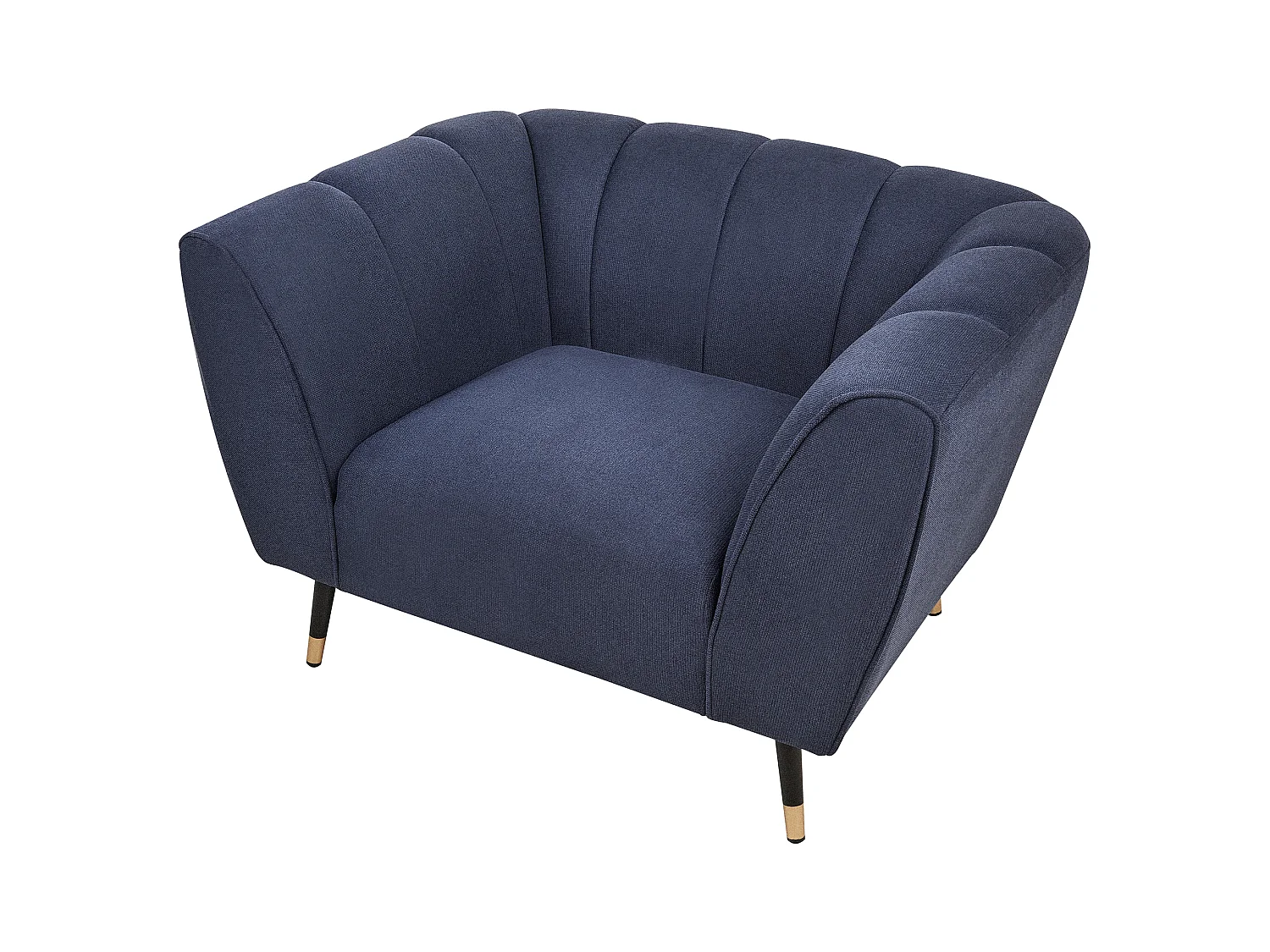 Fauteuil ORSTA Tissu Bleu foncé