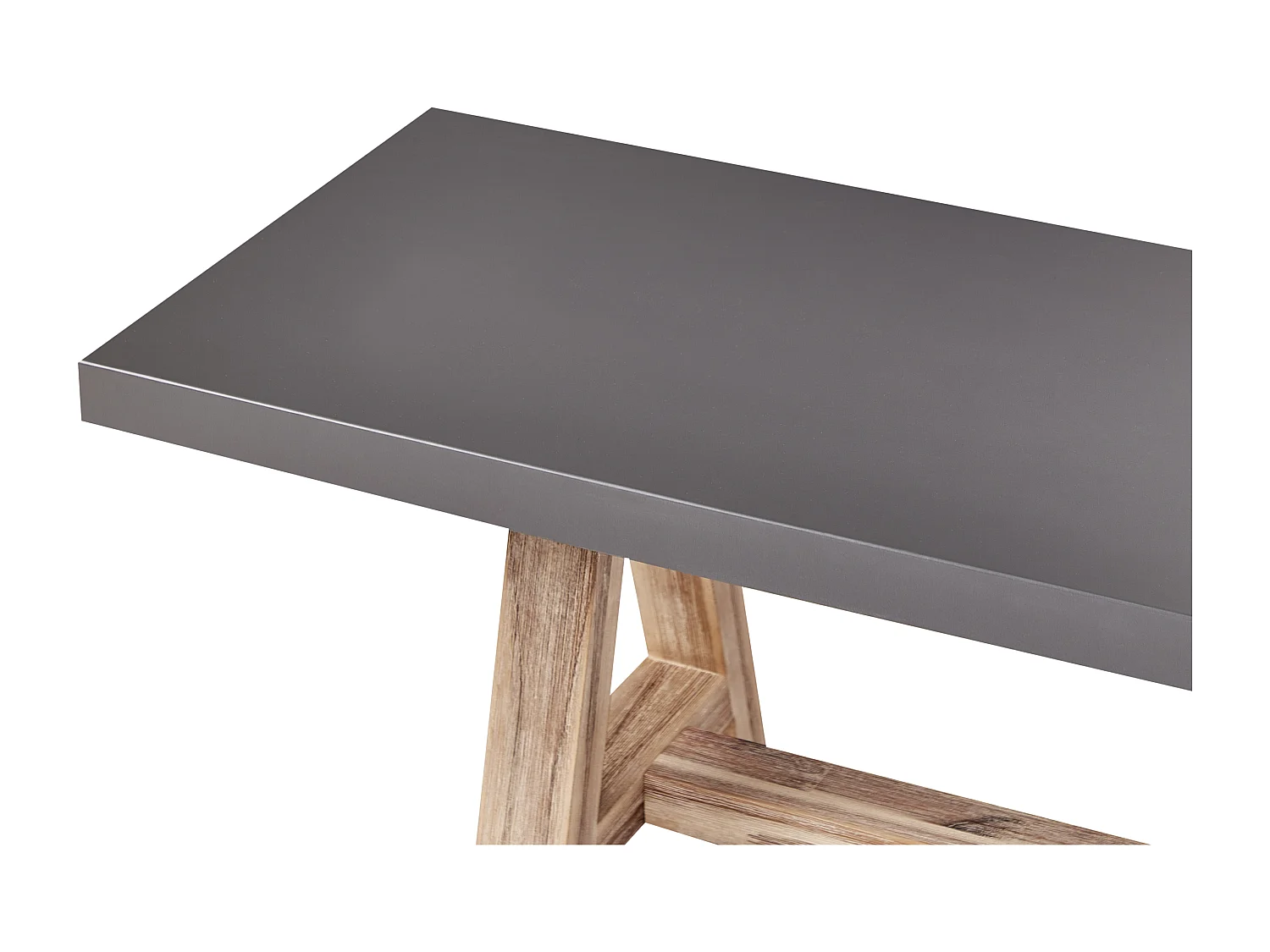 Banc de jardin TONNARE 200 cm Béton Gris