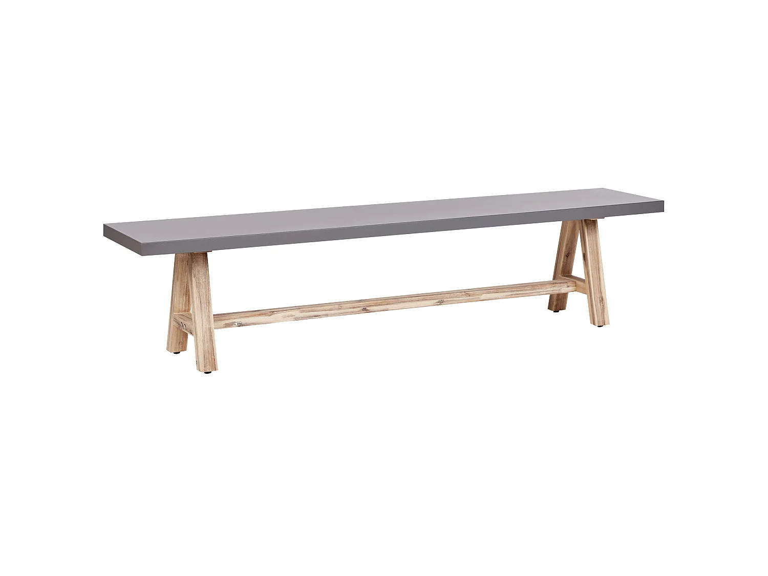 Gartenbank TONNARE 200 cm Beton Grau
