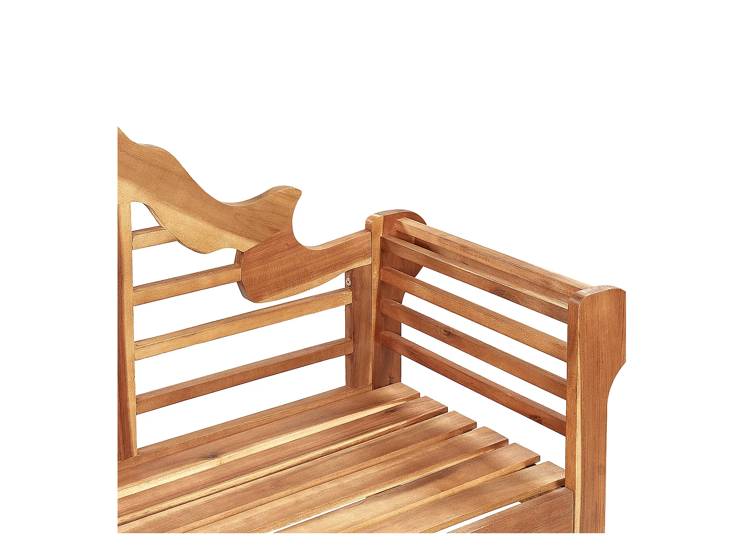 Banc de jardin MARLBORO 196 cm Acacia Marron clair