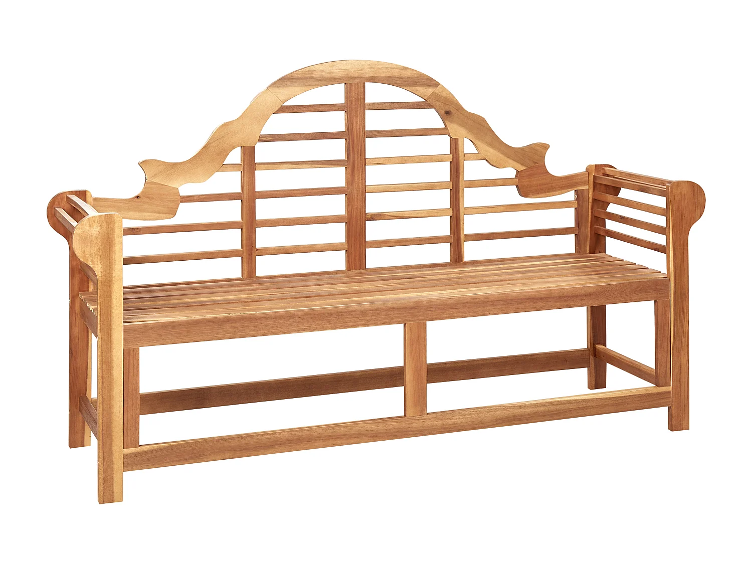 Banc de jardin MARLBORO 196 cm Acacia Marron clair