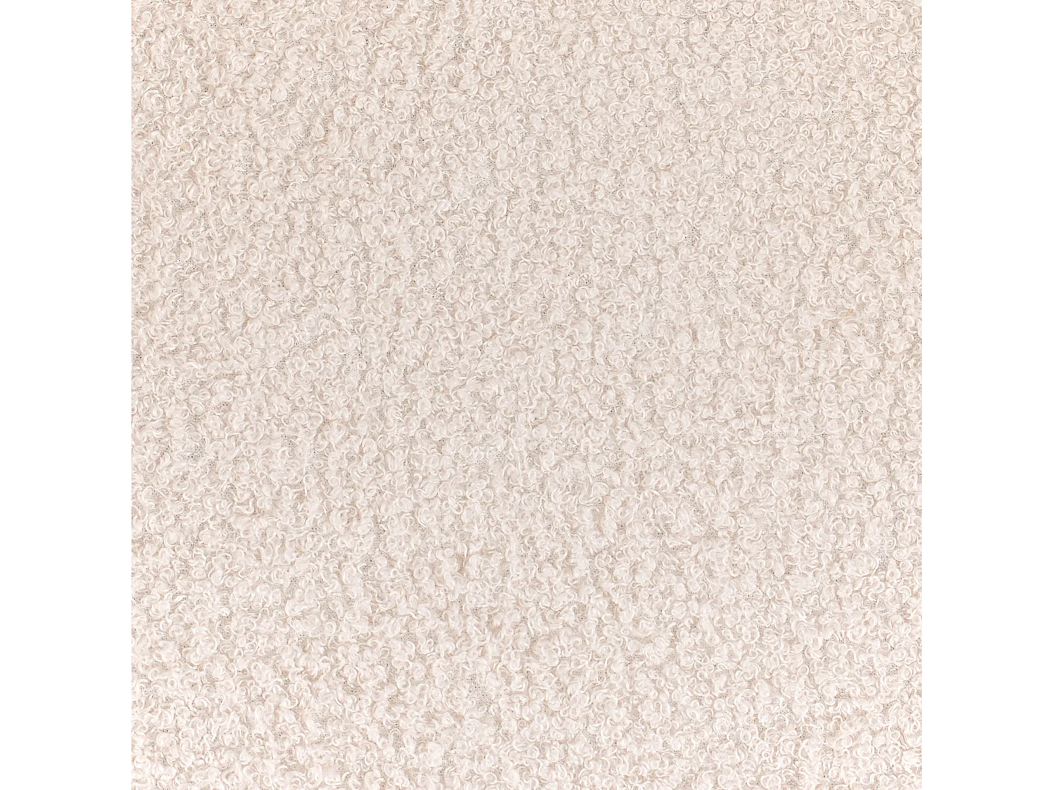 Poltrona per bambini bouclé beige chiaro MILAND