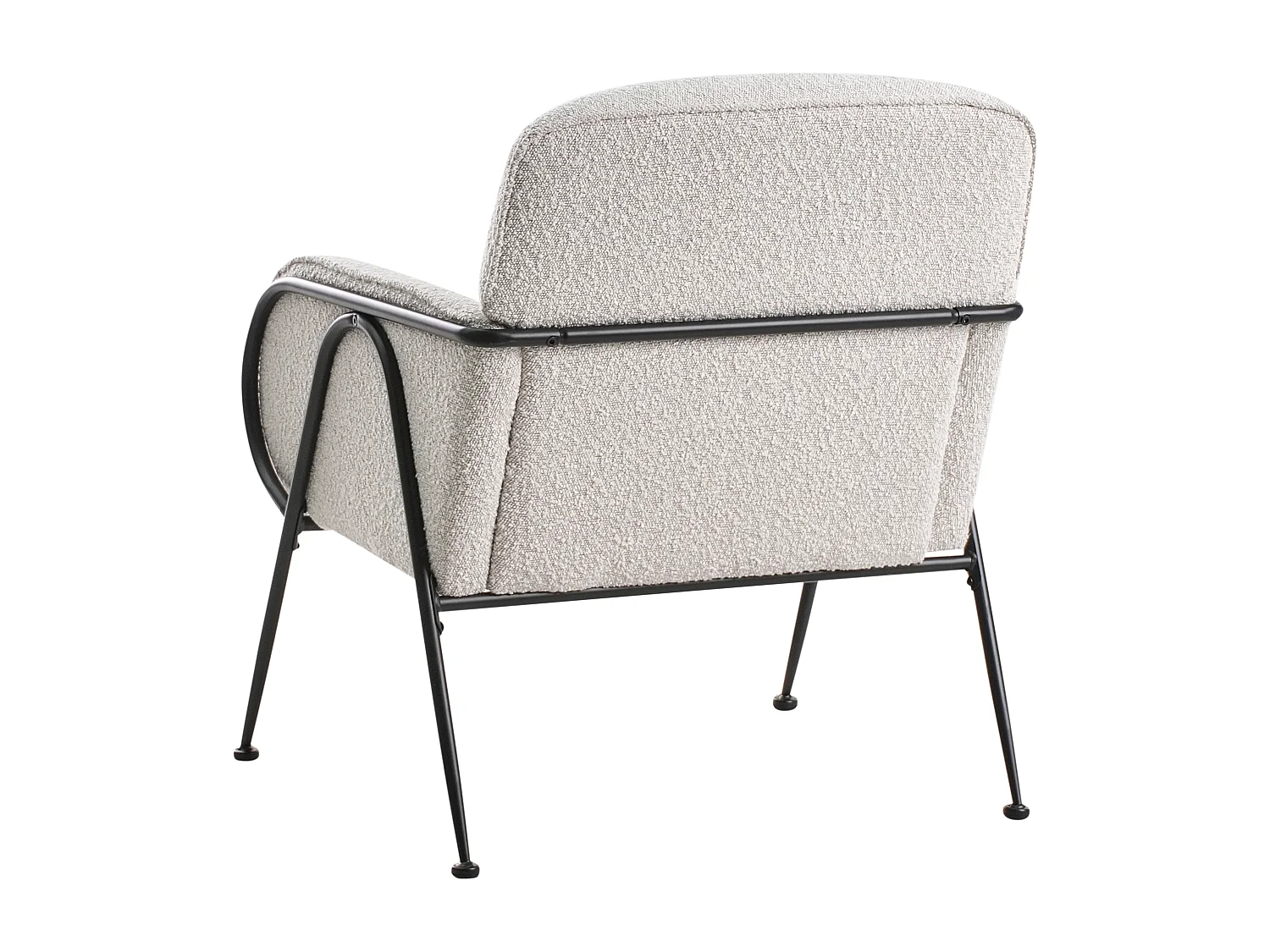 Fauteuil TRYSNES Tissu Beige clair