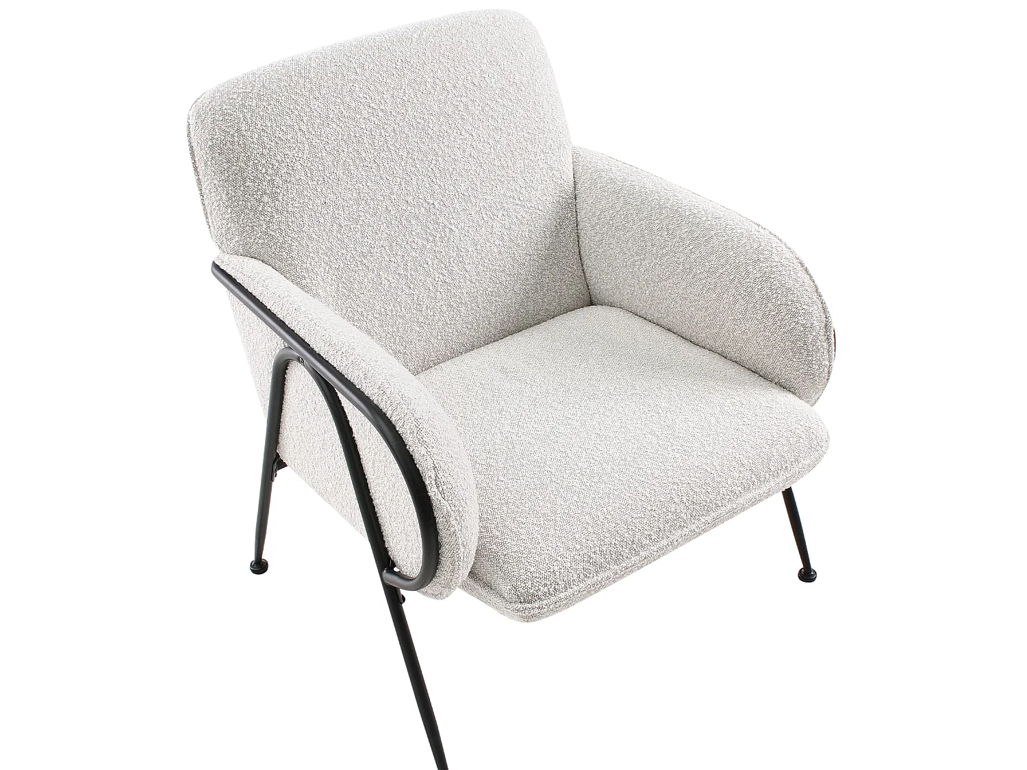 Fauteuil TRYSNES Tissu Beige