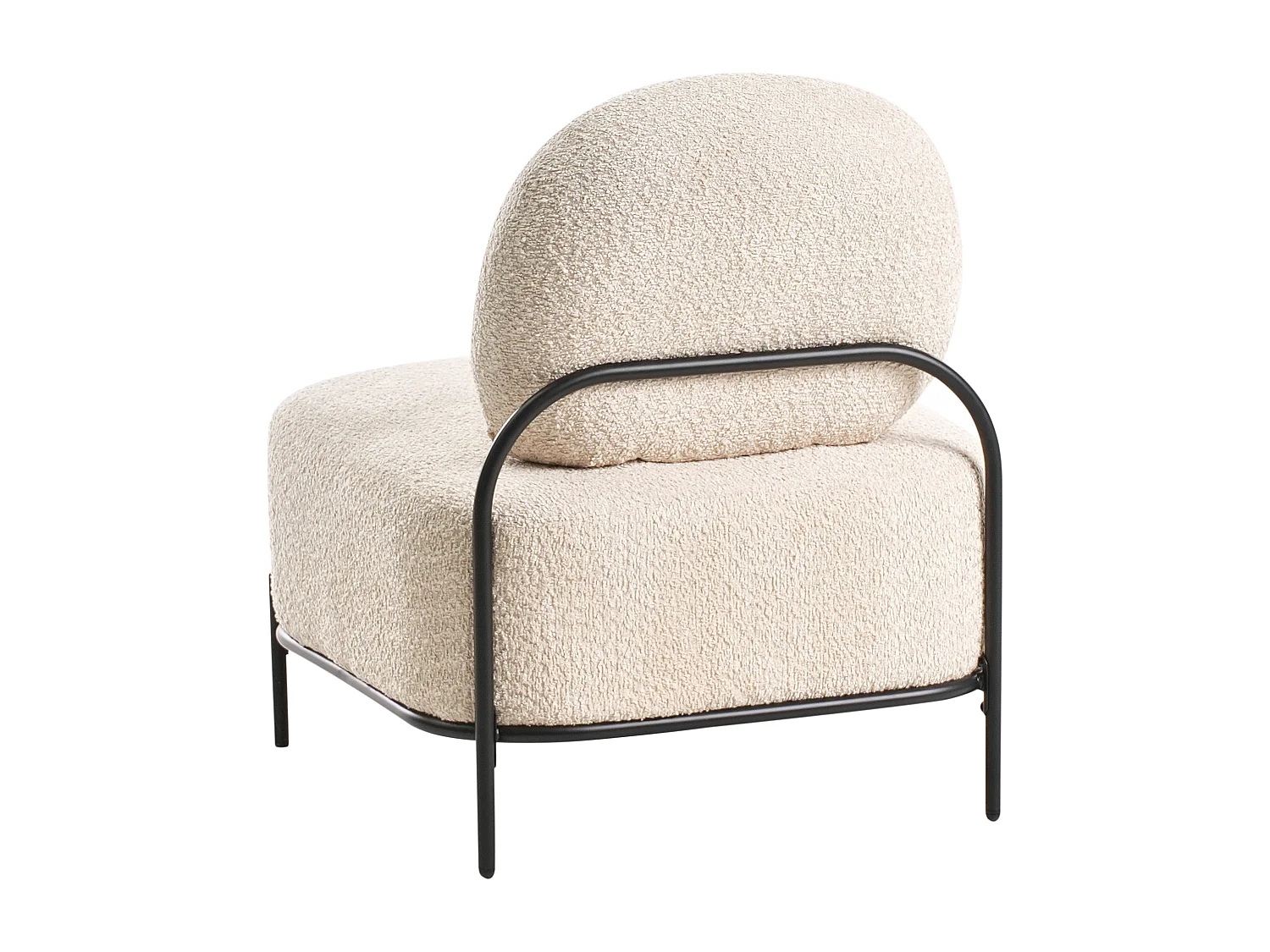 Fauteuil LUNDE Tissu Beige