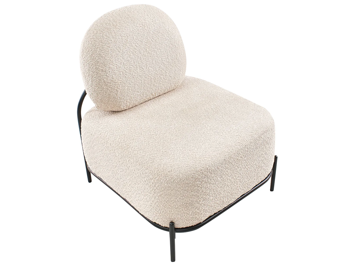 Poltrona LUNDE Tessuto Beige
