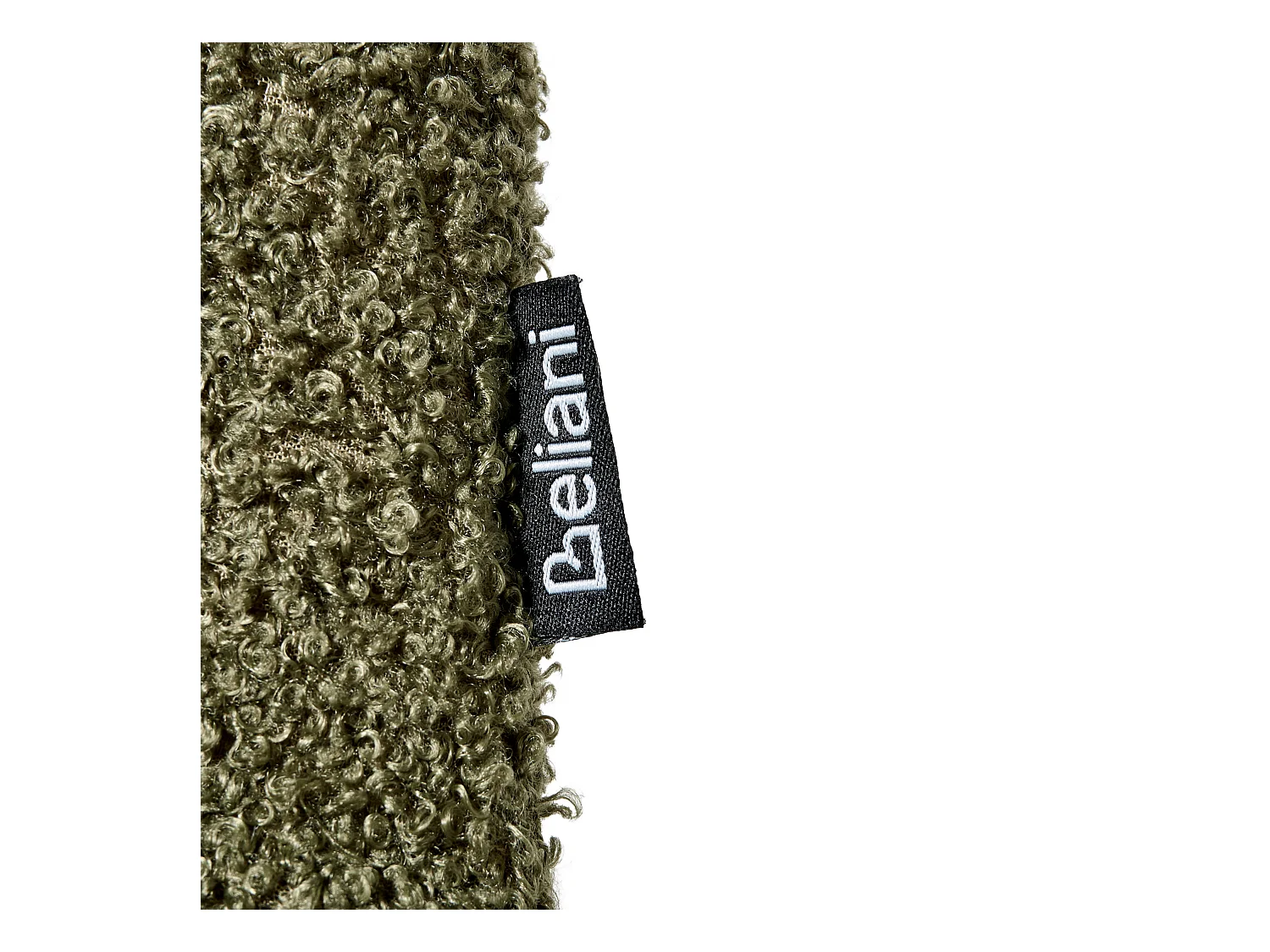 Set mit 2 Stühlen MALIN Bouclé Dunkelgrün