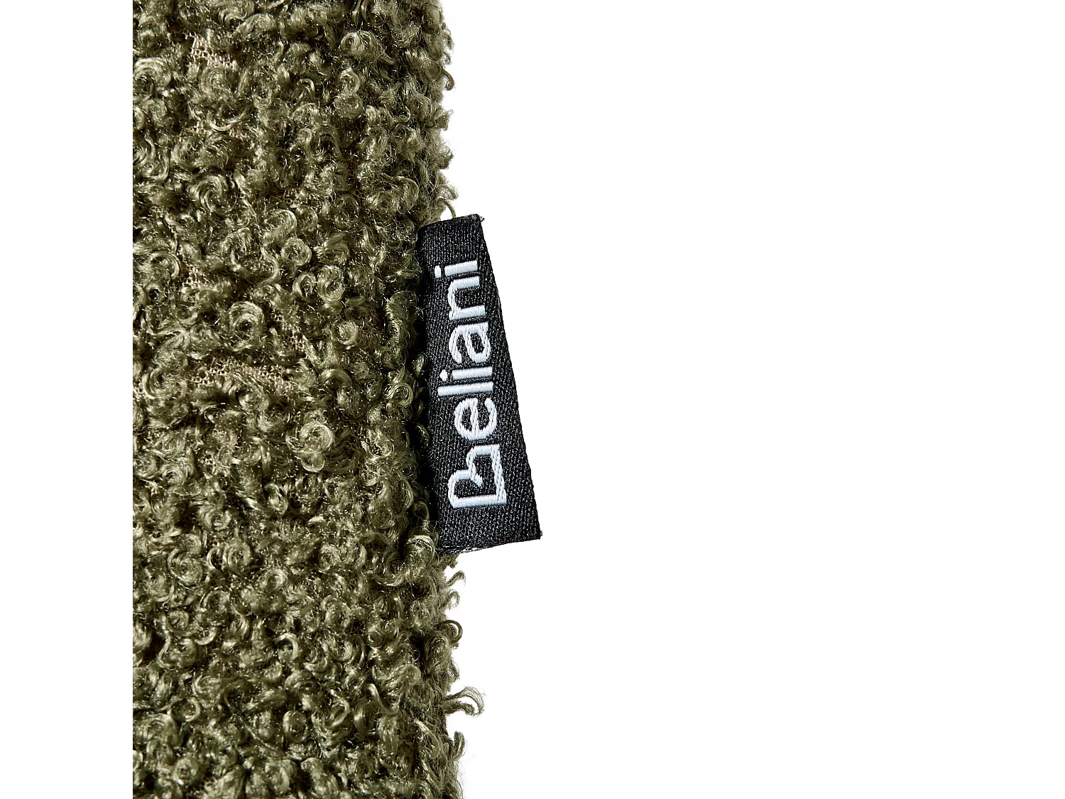 Lot de 2 chaises MALIN Bouclé Vert foncé