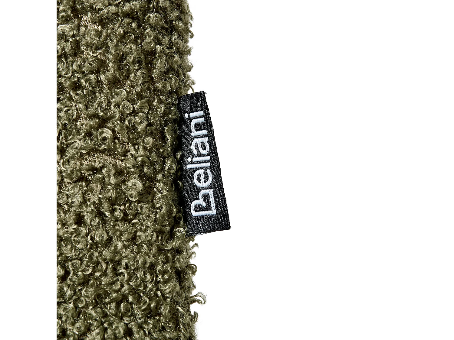 Lot de 2 chaises MALIN Bouclé Vert foncé