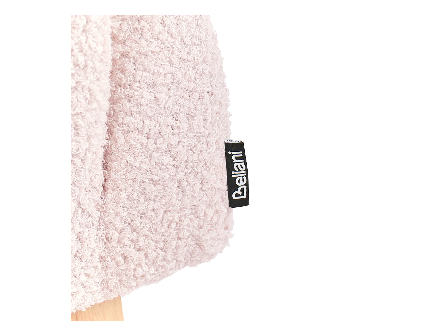 Kinder Schaukelstuhl Bouclé pastellrosa HUG