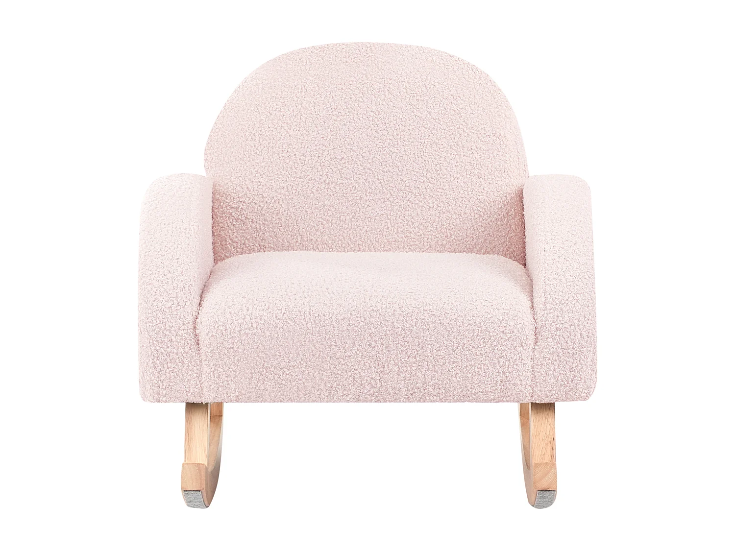 Chaise à bascule pour enfants HUG Bouclé Rose pastel
