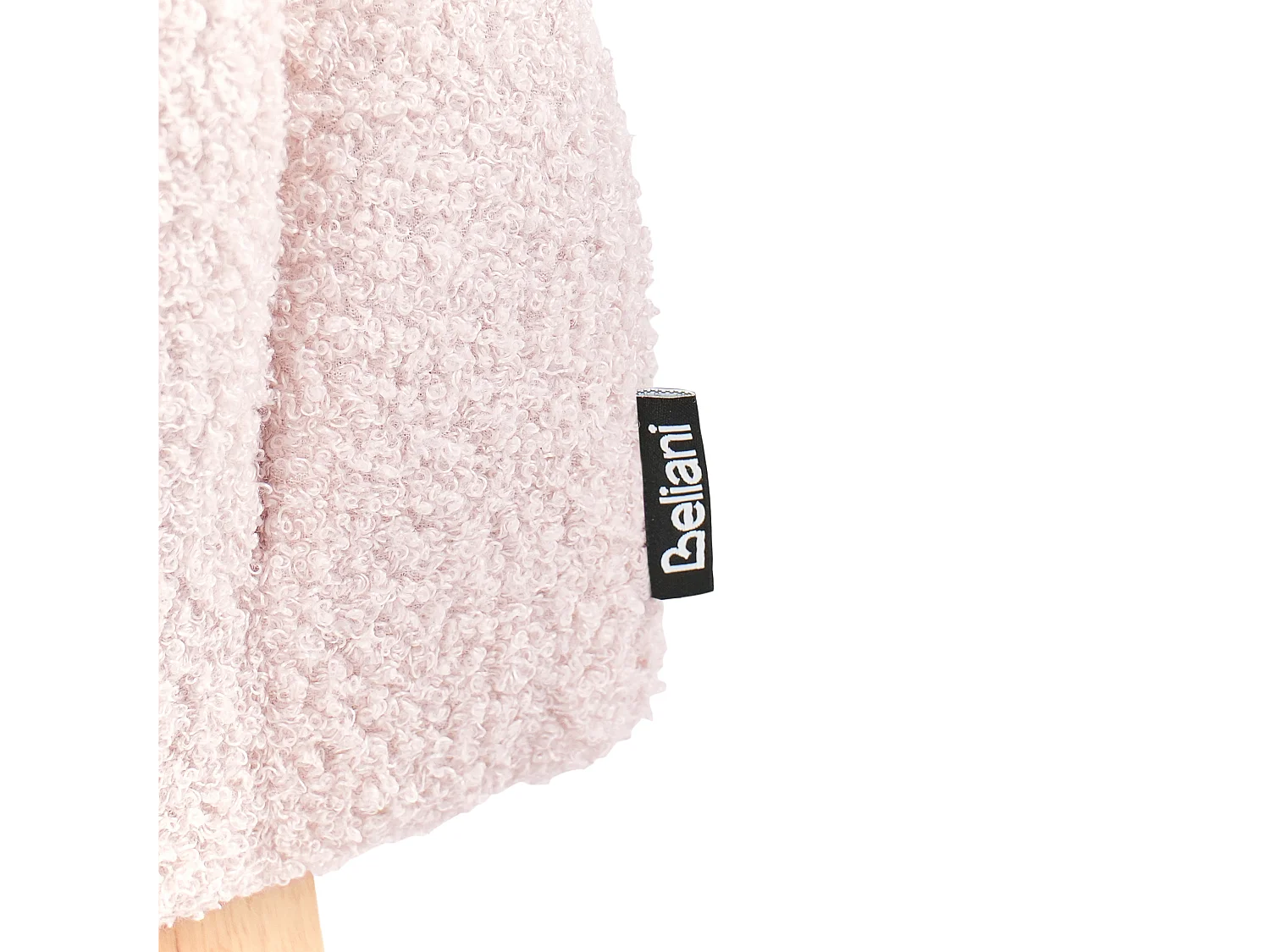 Kinder Schaukelstuhl Bouclé pastellrosa HUG