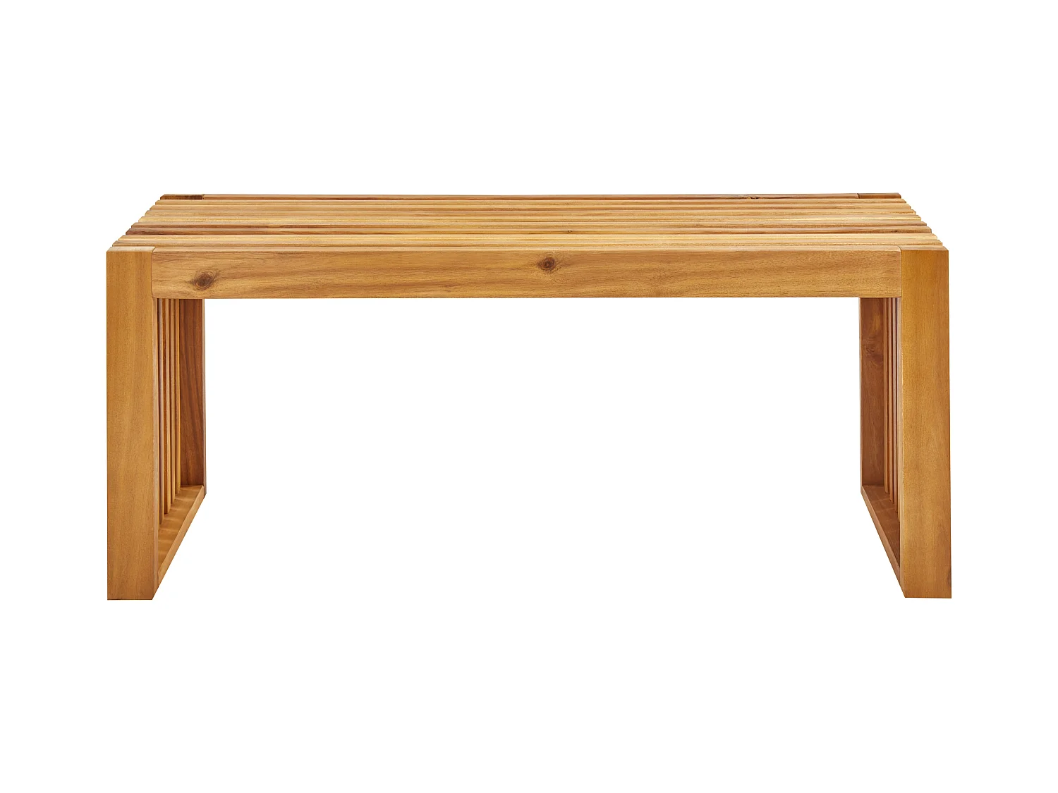 Banc de jardin BELLANO 105 cm Acacia Marron