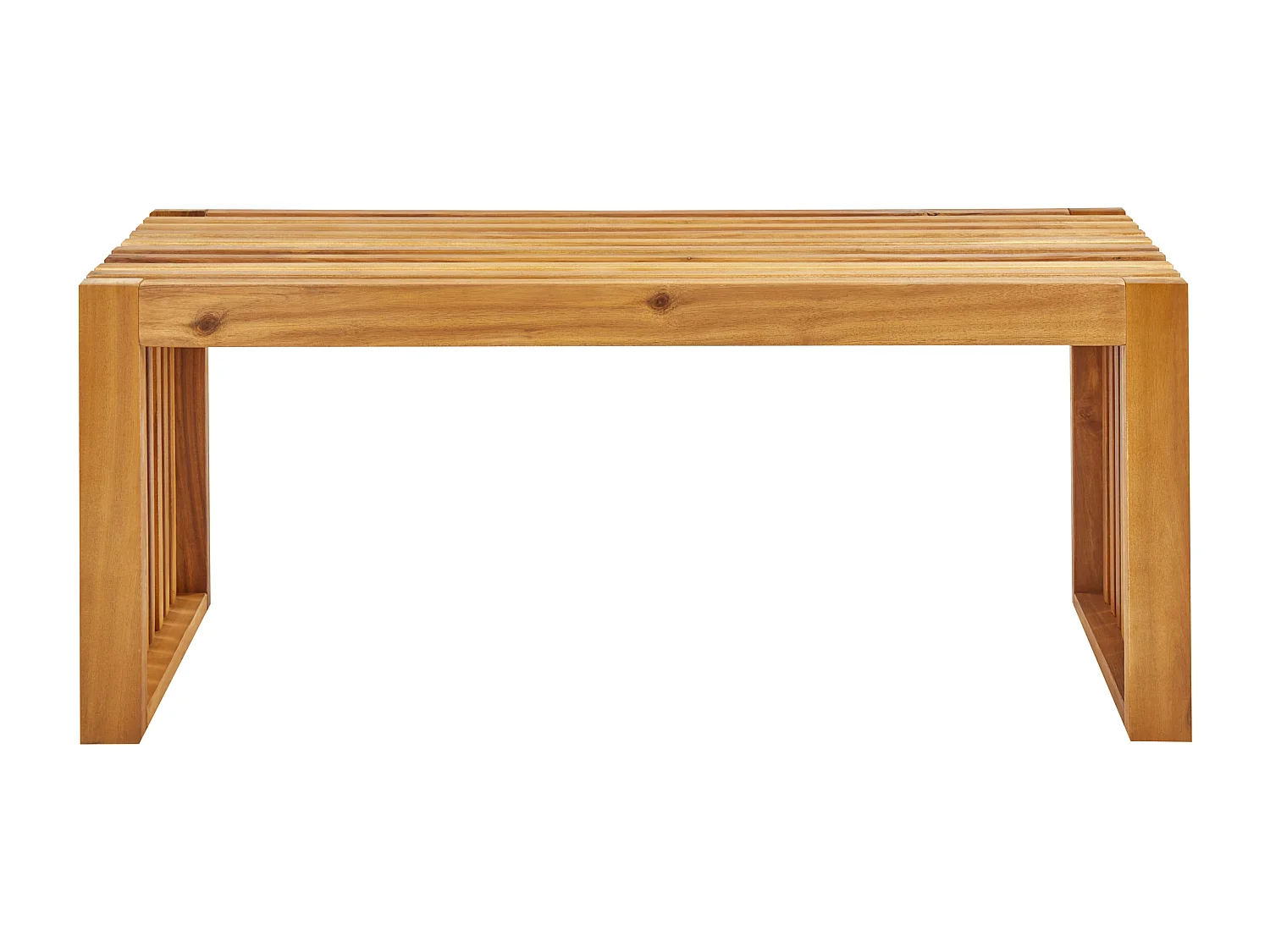 Banc de jardin BELLANO 105 cm Acacia Marron