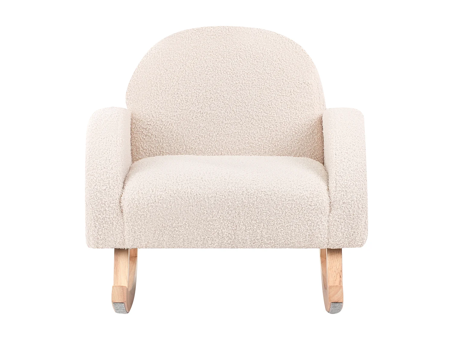 Kinder Schaukelstuhl Bouclé hellbeige HUG