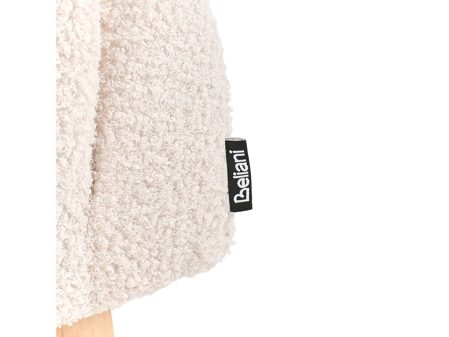 Kinder Schaukelstuhl Bouclé hellbeige HUG