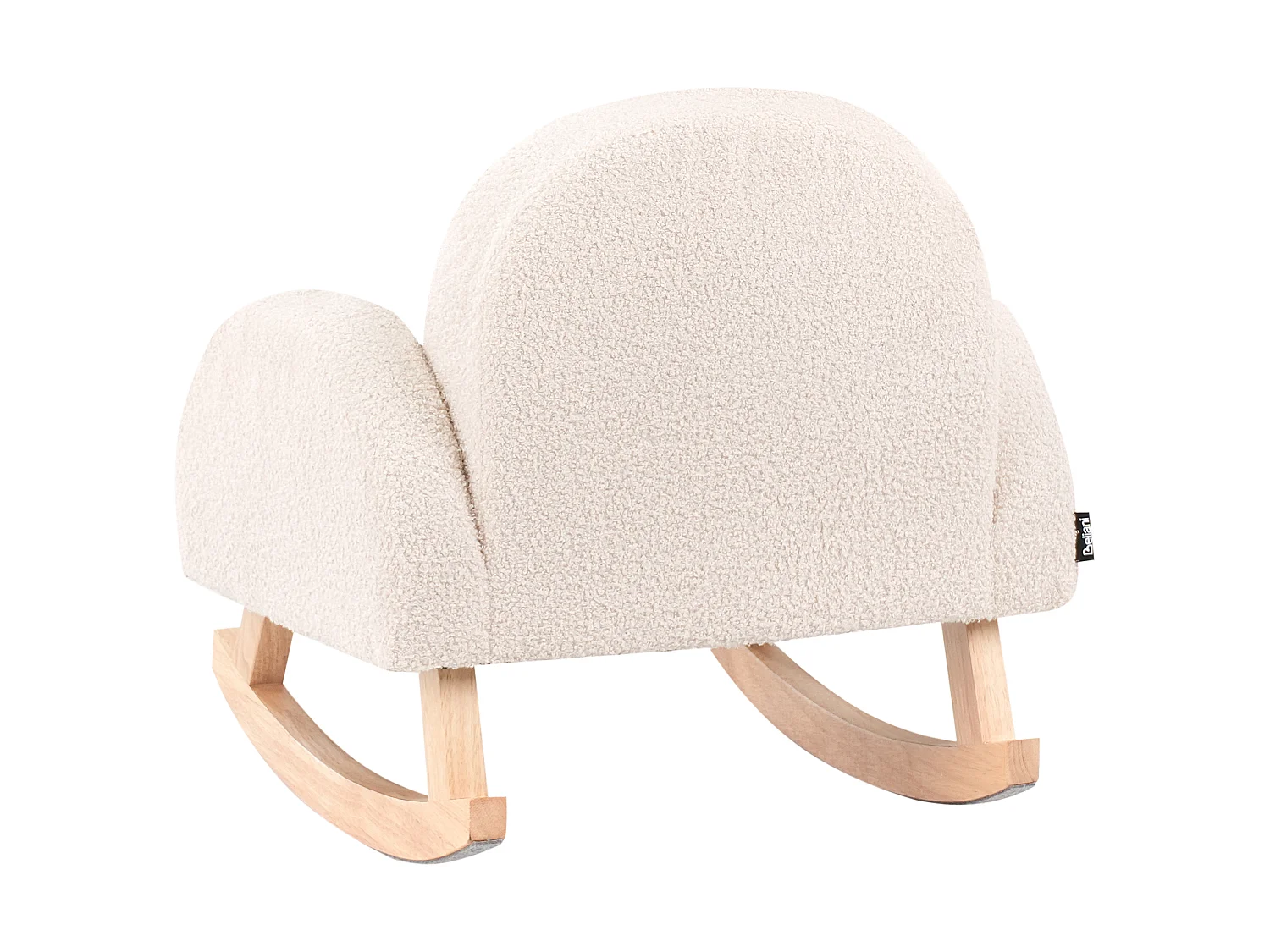 Kids Rocking Chair HUG Boucle Light Beige