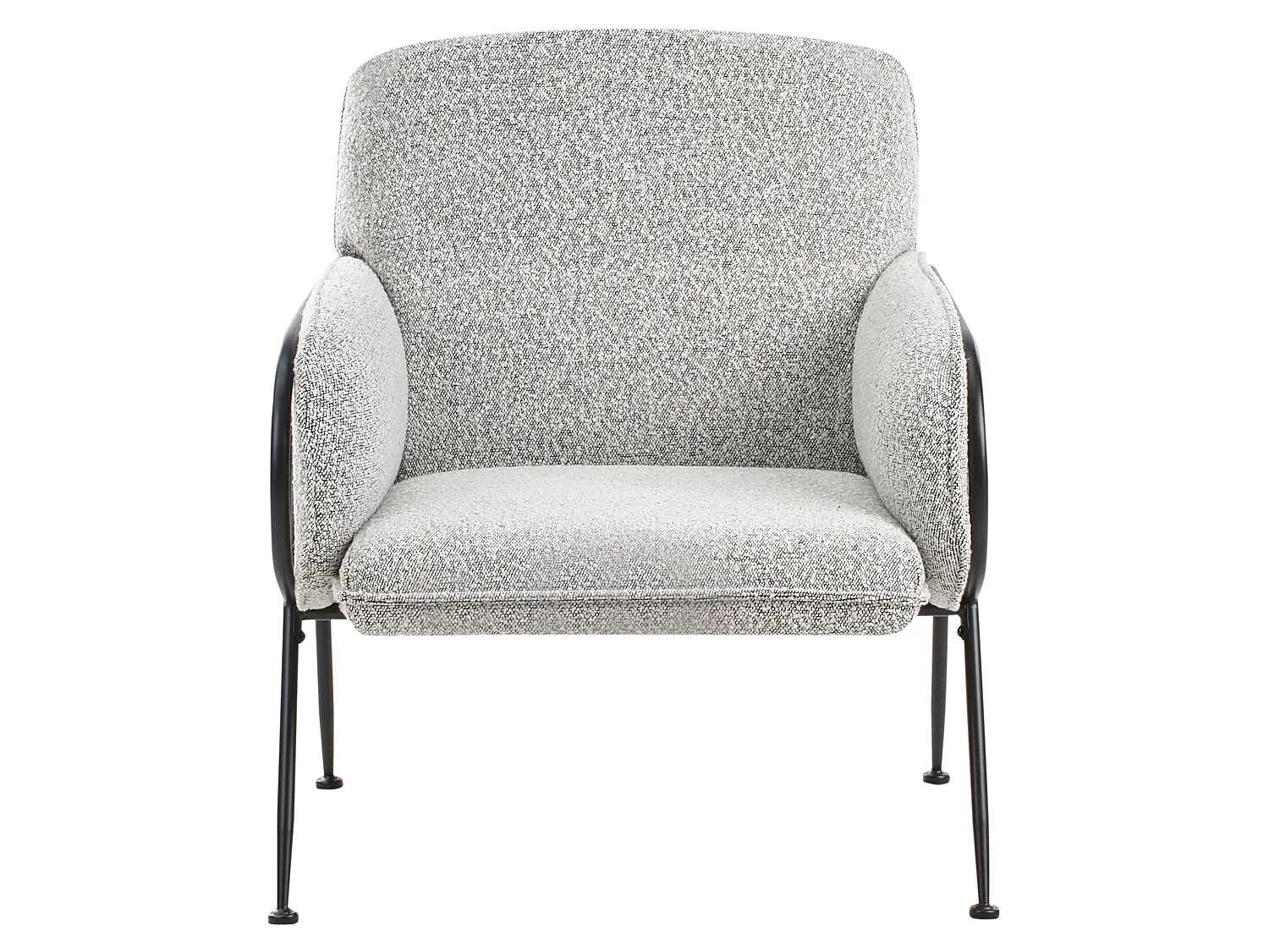 Fauteuil TRYSNES Noir/blanc
