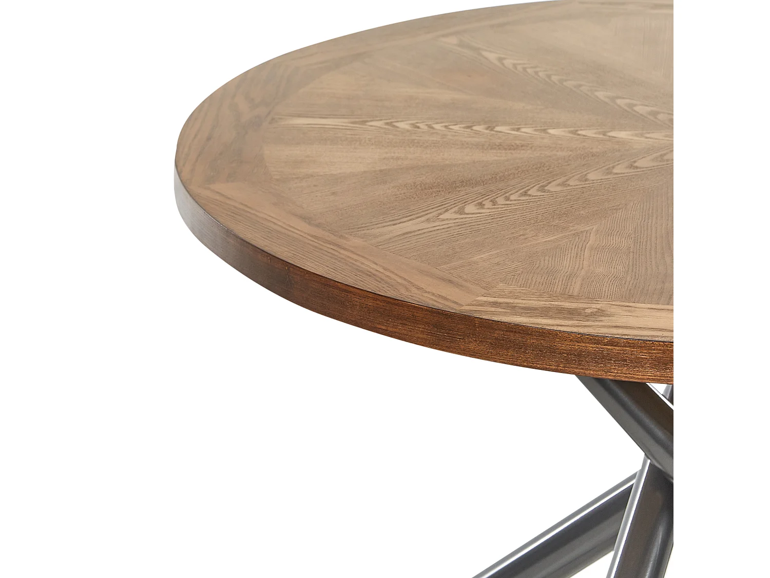 Table de repas LORENZO Frêne marron 120 cm 120 cm