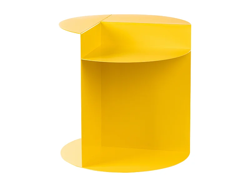 Mesa de apoio TAGGART Metal Amarelo