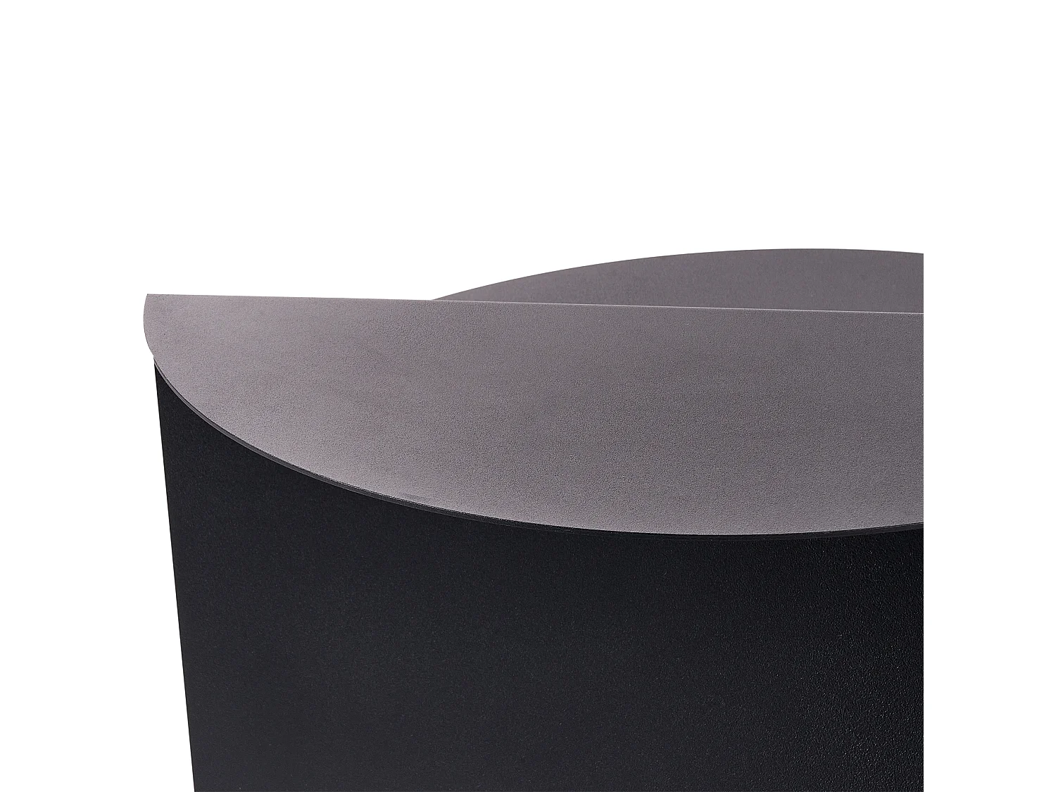 Table d'appoint TAGGART Métal Noir