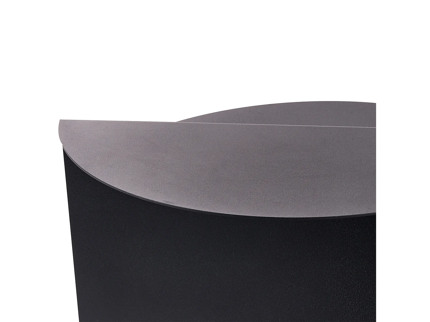 Table d\'appoint TAGGART Métal Noir
