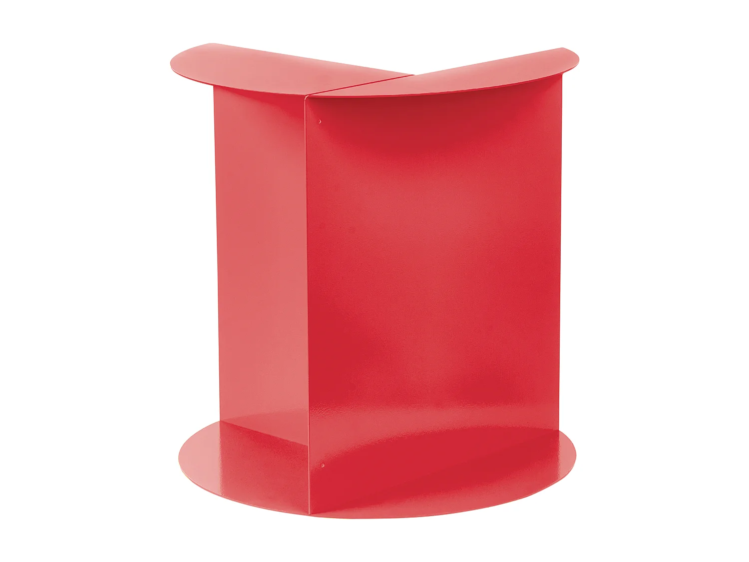 Table d'appoint TAGGART Métal Rouge