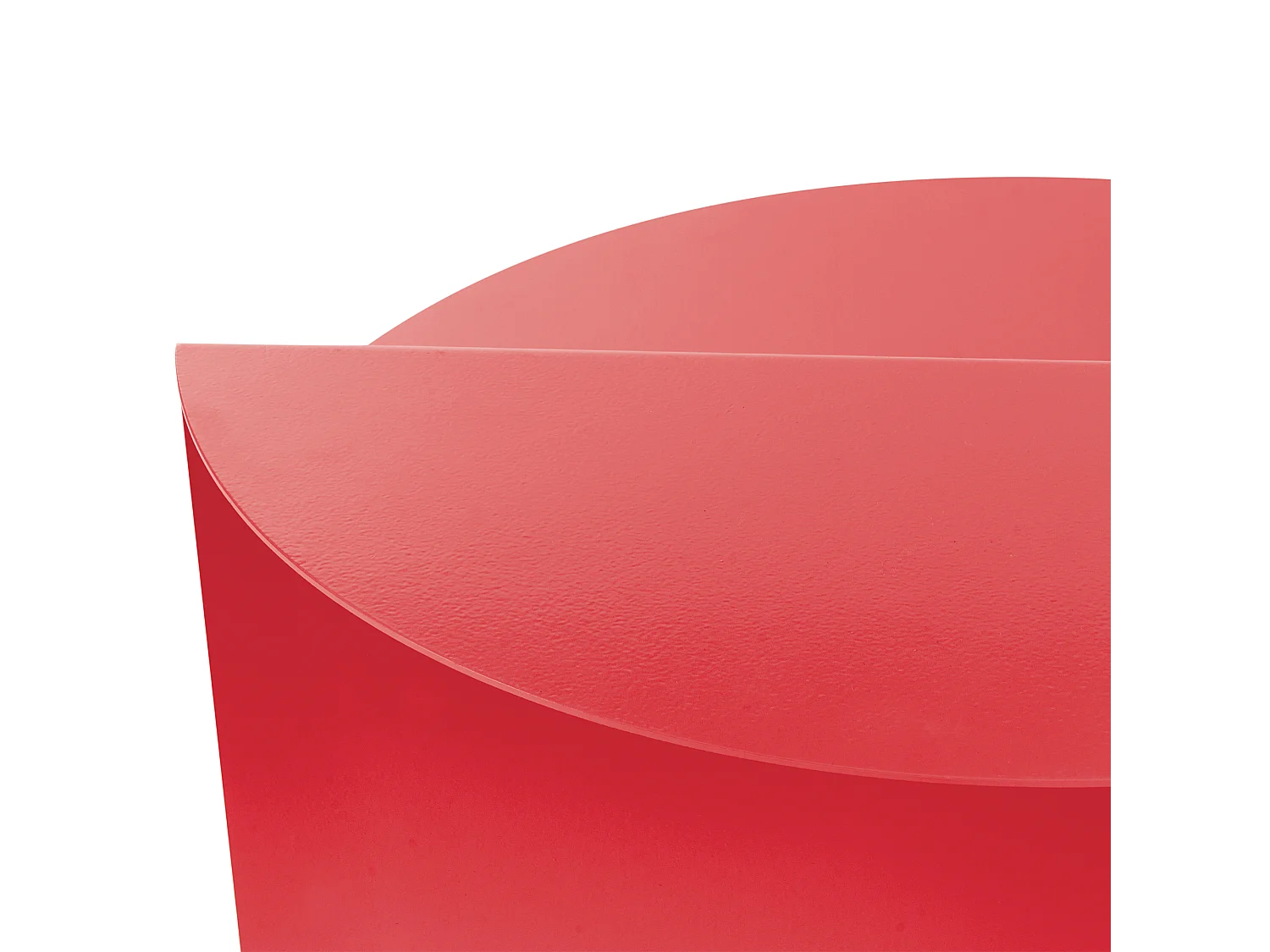 Table d'appoint TAGGART Métal Rouge